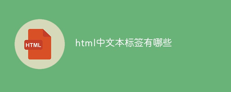 预格式化标签_html中文本标签有哪些