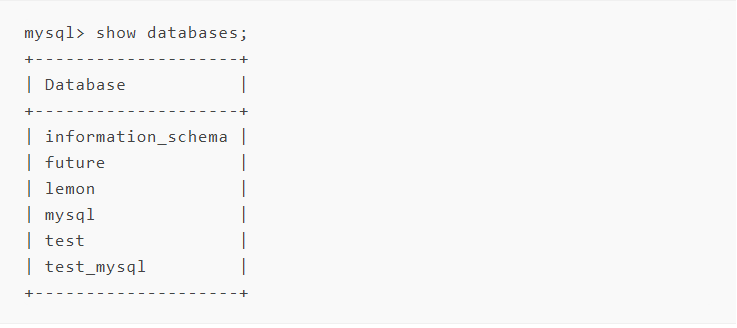 命令登陆mysql_测试人员必备之mysql常用命令学习指南