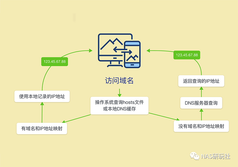 域名ip在线查询_域名、DNS、hosts是什么？和NAS有什么关系？