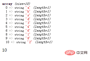 php获取数组的值_php获取数组个数_php读取数组元素