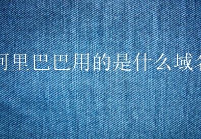 域名阿里注册怎么注册_阿里巴巴用的是什么域名？新手怎么借鉴阿里巴巴选域名？