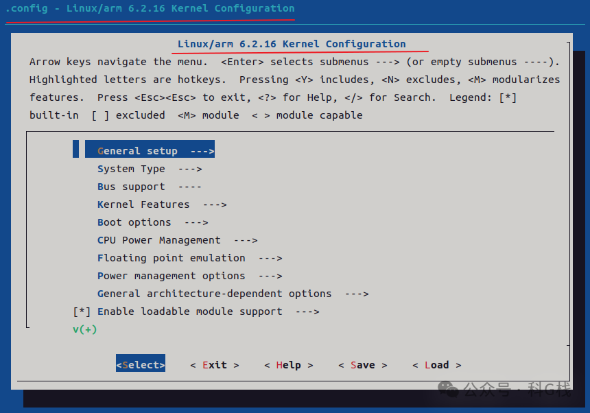 armlinux编译内核_linux内核编译配置文件_linux arm 内核编译 配置