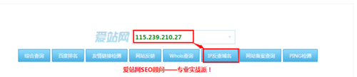 网站域名ip解析怎么查询