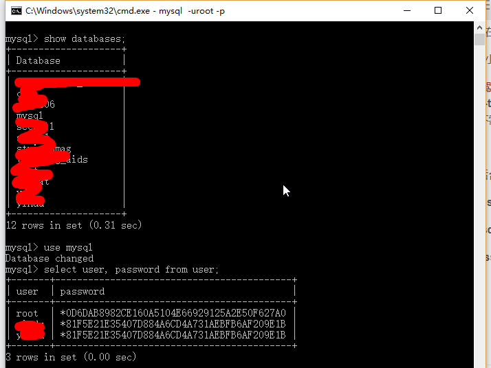 mysql密码_mysql忘记密码怎么办_密码mysql是什么类型