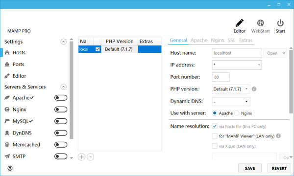 MAMP Pro本地服务器环境 _MAMP PRO(苹果电脑Web开发环境)