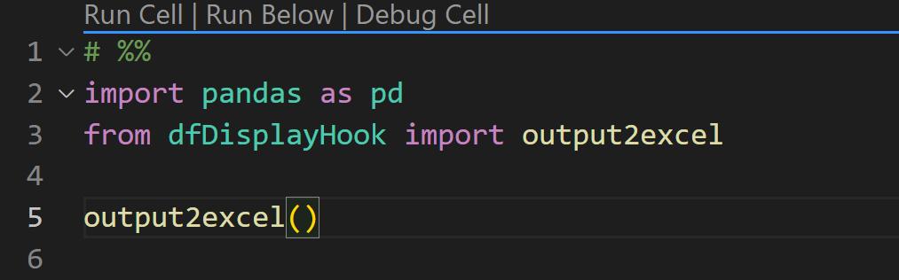  xlwings pandas dataframe 输出到 excel _python jupyter notebook 双屏显示数据 _python repr函数