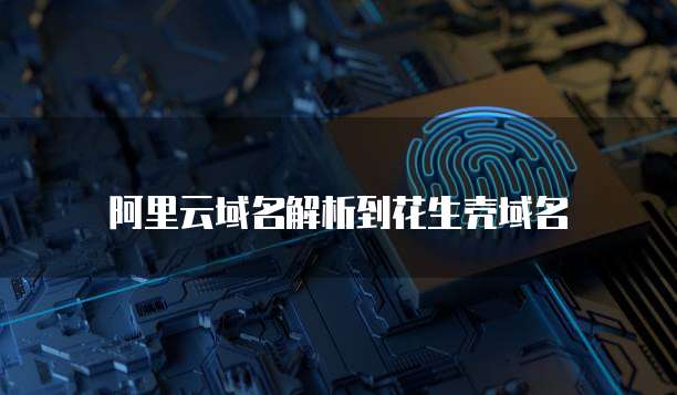 阿里云域名解析到花生壳_阿里云域名解析到花生壳域名