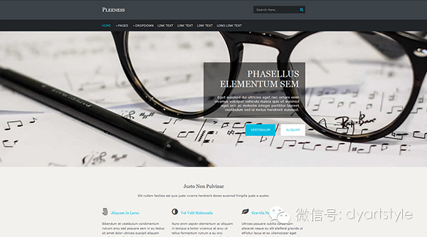 响应式H5模板免费下载_咖啡网站HTML模板_html5网页设计模板