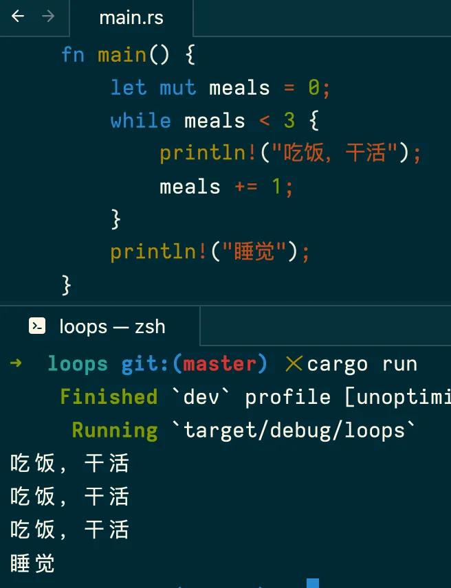 Rust loop循环_html 条件判断语句_Rust if表达式