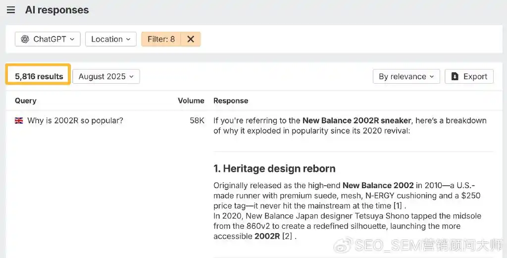 seo(搜索引擎优化)_搜索引擎可见性差异_llm可见性